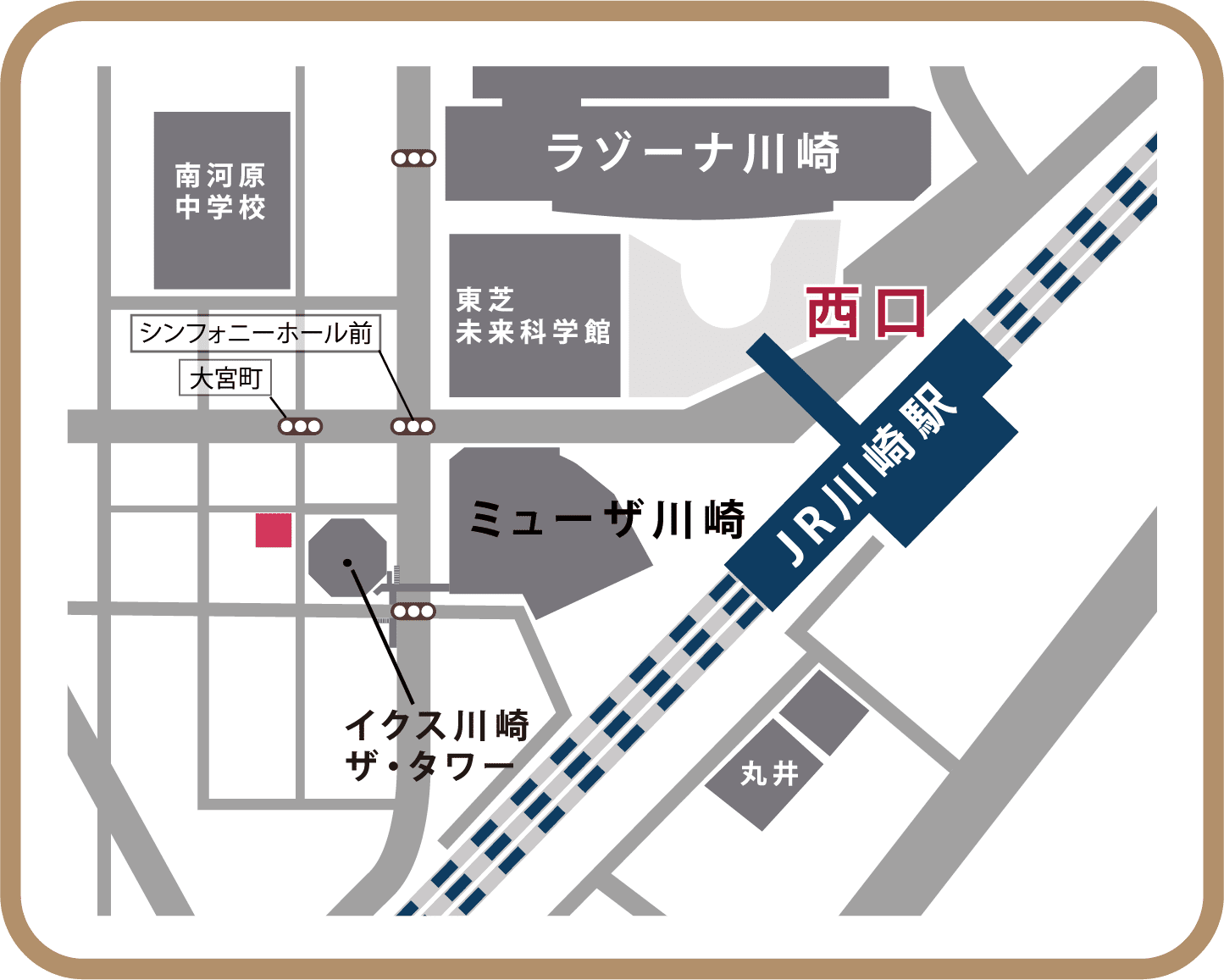 ふるしょうクリニック周辺地図